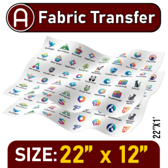 Fabric Transfer Sheets 22x12