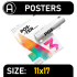 Posters 11"x17"